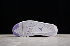 Jordan 4 Retro White/Purple Custom