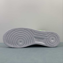 Nike Air Force 1 Low White Green Custom