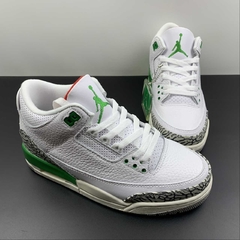 Jordan 3 Retro Lucky Green na internet