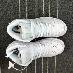 Jordan 1 Mid Triple White - loja online