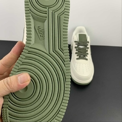 Imagem do Nike Air Force 1 Low Beige White/Military Green Custom