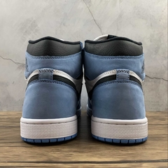 Jordan 1 Retro High White University Blue Black - Born Sneakers