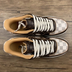 Nike Air Force 1 Low Louis Vuitton Monogram Brown Damier Azur - loja online