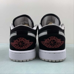 Jordan 1 Low Black Wolf Grey - Born Sneakers