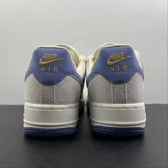 Nike Air Force 1 07 Low Suede Light Grey Blue - Born Sneakers