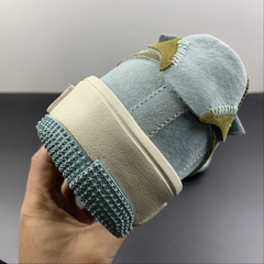 Nike Air Force 1 Fontanka Light Blue Brown White - loja online