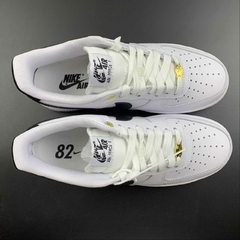 Nike Air Force 1 '07 Low Anniversary 40th Years White/Black - loja online