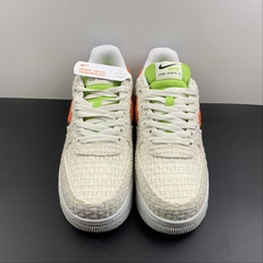 Imagem do Nike Air Force 1 Low Hemp White Orange University Blue