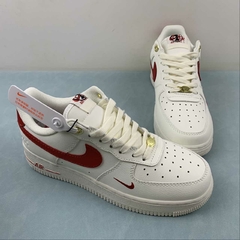 Nike Air Force 1 '07 Low Anniversary 40th Years White/Red Custom na internet