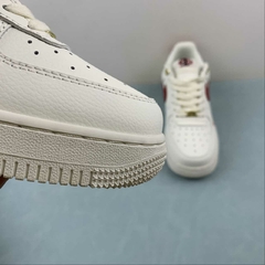 Nike Air Force 1 '07 Low Anniversary 40th Years White/Red Custom - comprar online