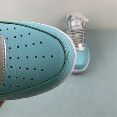 Nike Air Force 1 Low Tiffany & Co. 1837 Silver Custom na internet