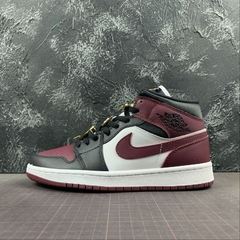 Jordan 1 Mid SE Black Dark Beetroot