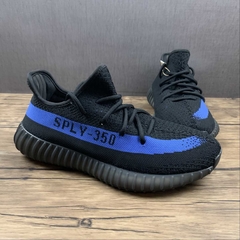 adidas Yeezy Boost 350 V2 Core Black Dazzling Blue - comprar online