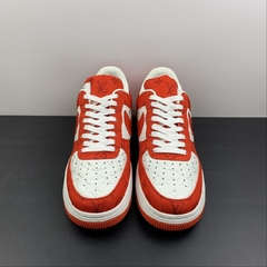 Imagem do Louis Vuitton Nike Air Force 1 Low By Virgil Abloh White Red