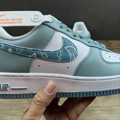 Nike Air Force 1 Low 07 Blue Paisley - Born Sneakers