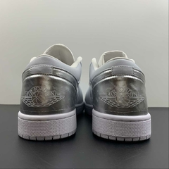 Jordan 1 Low SE Tear Away Silver - Born Sneakers