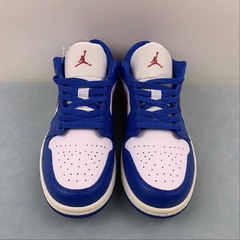 Jordan 1 Low Sport Blue Gym Red - loja online