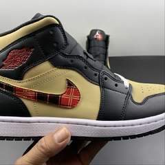 Jordan 1 Mid Tartan Swoosh - Born Sneakers