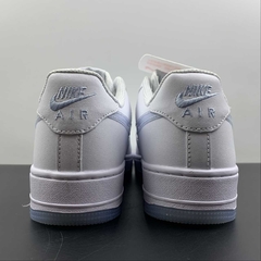 Nike Air Force 1 Low 07 White/White/Sky Blue Custom - Born Sneakers