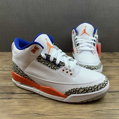 Jordan 3 Retro Knicks na internet