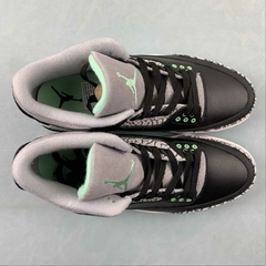 Imagem do Jordan 3 Black/Green Glow