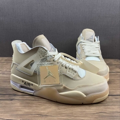 Jordan 4 Retro Off-White Sail na internet