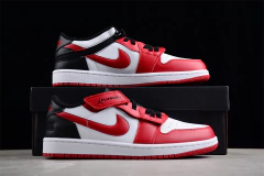 Jordan 1 Low FlyEase Gym Red - Born Sneakers