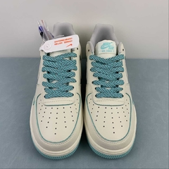 Imagem do Nike Air Force 1 07 Rice White Sky Blue Custom