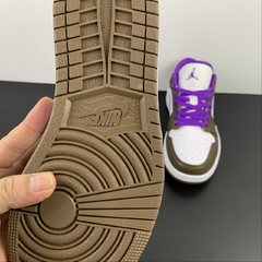 Imagem do Jordan 1 Low Purple Mocha
