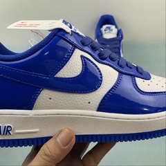 Nike Air Force 1 Low Royal Blue Patent Leather - Born Sneakers