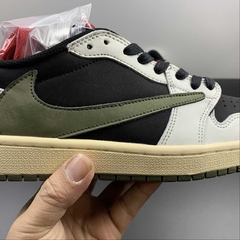 Jordan 1 Retro Low OG SP Travis Scott Olive - Born Sneakers