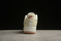 Nike Air Force 1 07 Low Cream Red Off White Gum AC - loja online