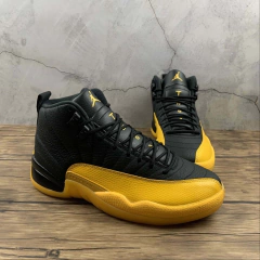 Jordan 12 Retro Black University Gold na internet