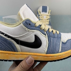 Jordan 1 Low SE WRMK Sashiko Denim - Born Sneakers