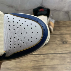 Jordan 1 Retro High Union Los Angeles Blue Toe na internet