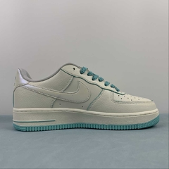 Nike Air Force 1 07 Rice White Sky Blue Custom - comprar online