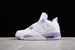 Jordan 4 Retro White/Purple Custom