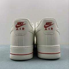 Nike Air Force 1 '07 Low Rice White / Red - Born Sneakers