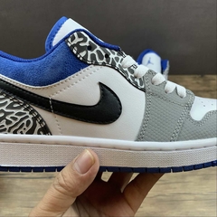 Jordan 1 Low True Blue - Born Sneakers