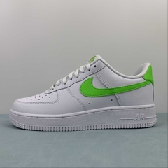 Nike Air Force 1 Low White Green Custom