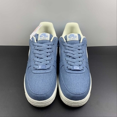 Imagem do Nike Air Force 1 Low Blue Denim Custom