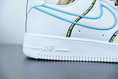 Nike Air Force 1 Low Worldwide White Blue Fury Volt - comprar online