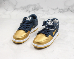 Nike SB Dunk Low Supreme Jewel Swoosh Gold - Born Sneakers