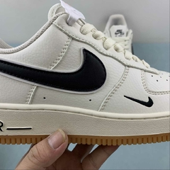 Nike Air Force 1 '07 Low Anniversary 40th Years Beige/Black Custom - Born Sneakers
