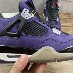 Jordan 4 Retro Travis Scott Purple (Friends and Family) - Born Sneakers