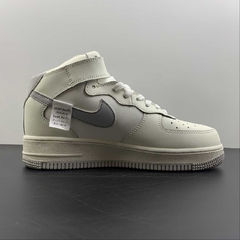 Nike Air Force 1 Mid Silver / Grey Custom - comprar online