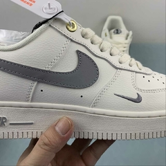 Nike Air Force 1 '07 Low Anniversary 40th Years Beige/Gray Custom - Born Sneakers