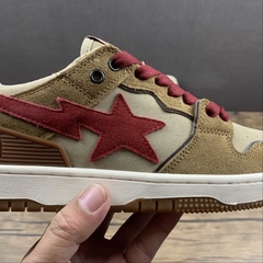 Bape Sk8 Sta Low Wheat Red - Born Sneakers