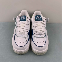 Nike Air Force 1 Low Summit White/Mineral Custom - loja online