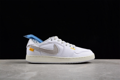 Jordan AJ1 KO Low Union LA White/Neutral Grey-Sail Custom na internet
